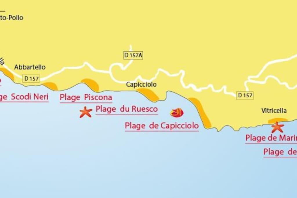 Villas Valinco San Martinu Corse Du Sud - Vue Et Proche Mer - Piscines-7 Chambres Ольмето Экстерьер фото